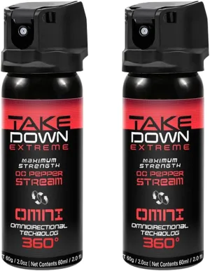 (1-4 Pieces) 60ml Pepper Spray - Water Jet Sprayer - flip top Safety - Fast and Accurate Aiming, Safe Protection, Unisex