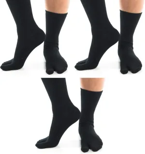 3 pairs V-Toe split-toe flip flop socks size women 7-11.5 men 6-10.5