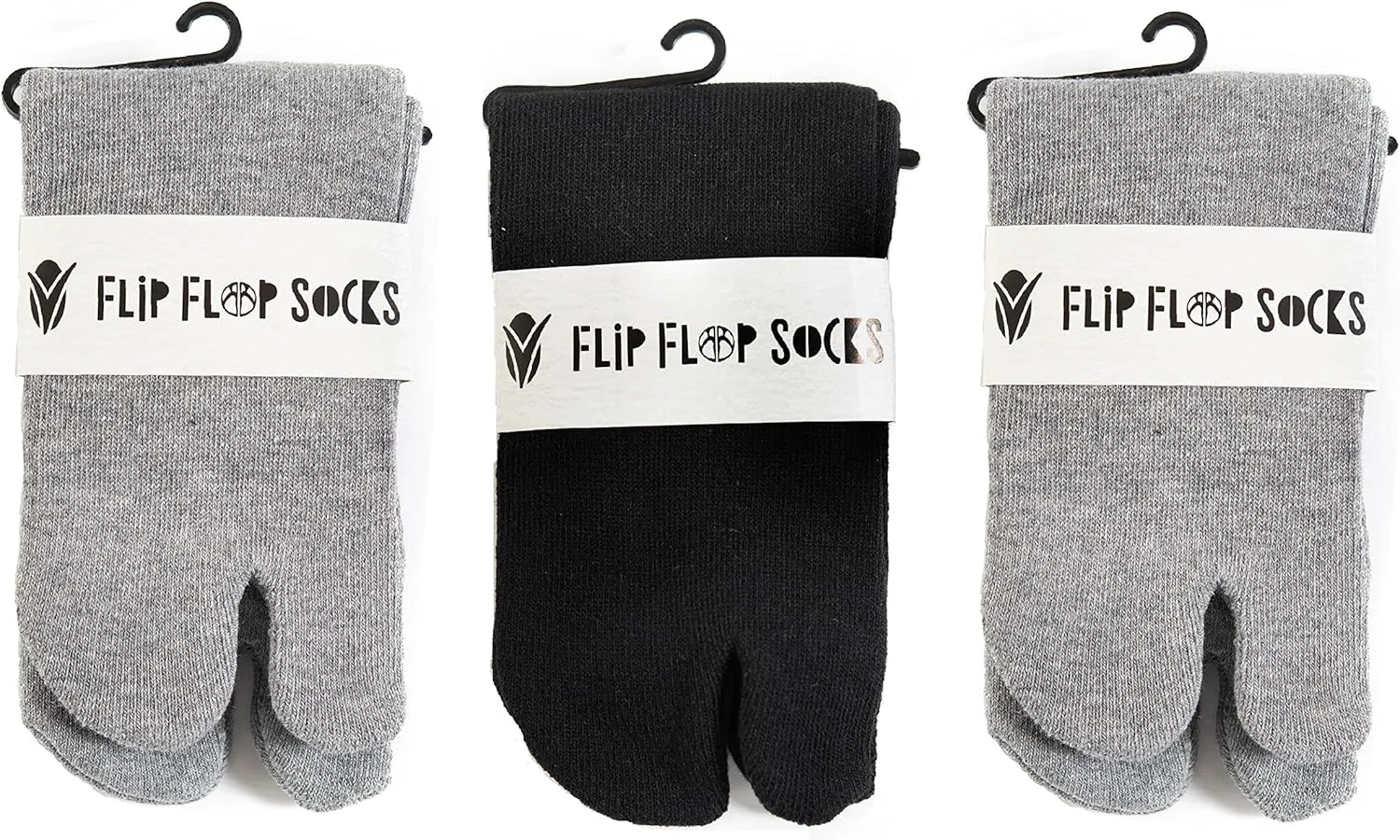3 V-Toe Thicker Split Toe Tabi Socks Flip-Flops Sandals sneakers Mens Womens Mini-Crew