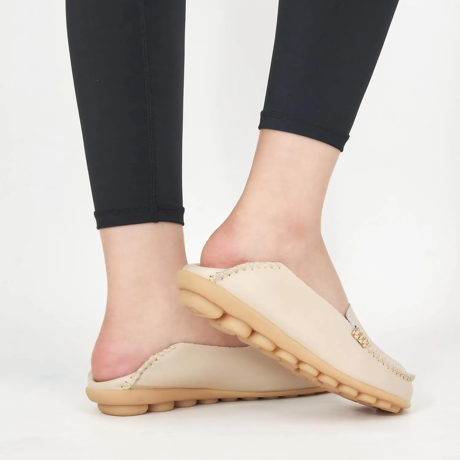 Ablanczoom Womens Loafers Flats Shoes: Comfort Round Toe Slip on Soft Moccasins Dressy Loafer for Driving Walking