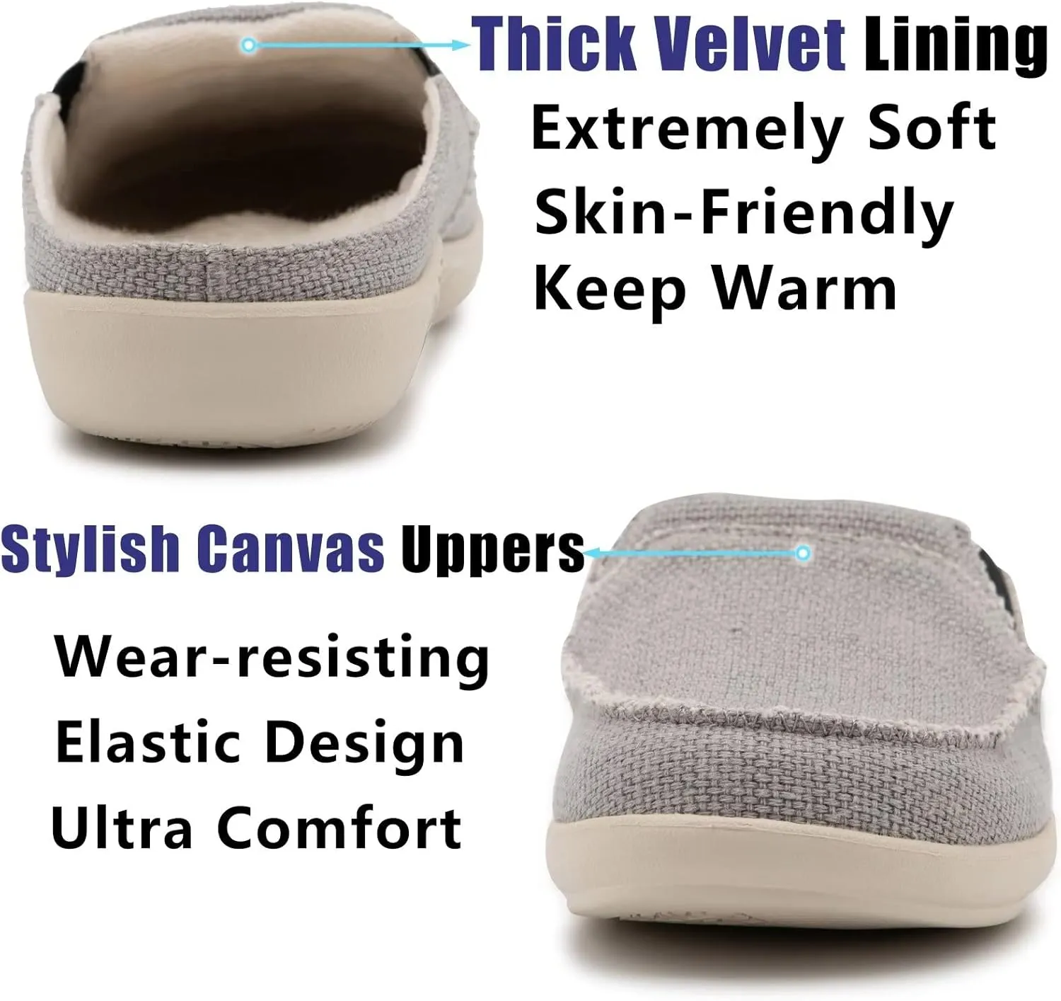 ADAX Men's Plantar Fasciitis & Pain Relief Orthotic Slippers with Arch Support (Size:US 7-US 14)