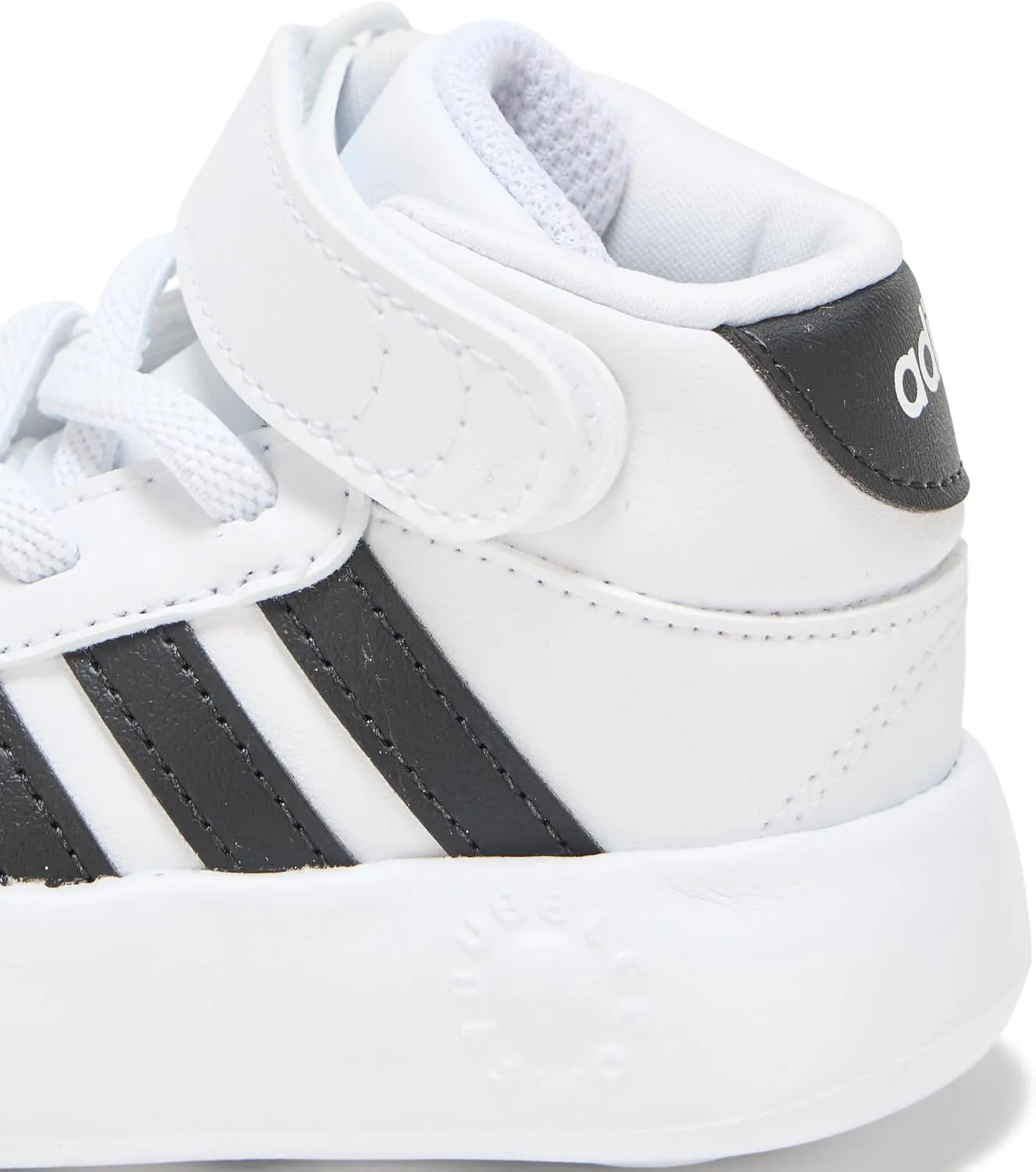 adidas Baby-Boy's Grand Court Mid Top Sneaker