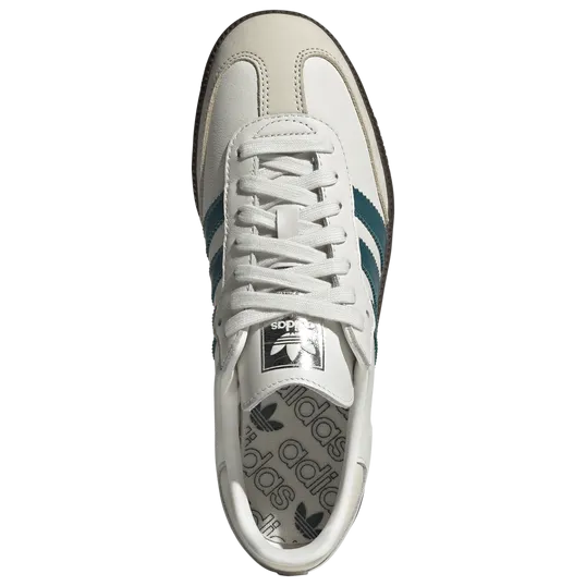 adidas Samba OG Womens - Cloud White/Green/Gum - IG1963
