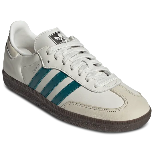 adidas Samba OG Womens - Cloud White/Green/Gum - IG1963