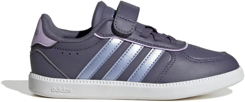 adidas Unisex-Child Breaknet Sleek Elastic Lace & Strap Sneaker