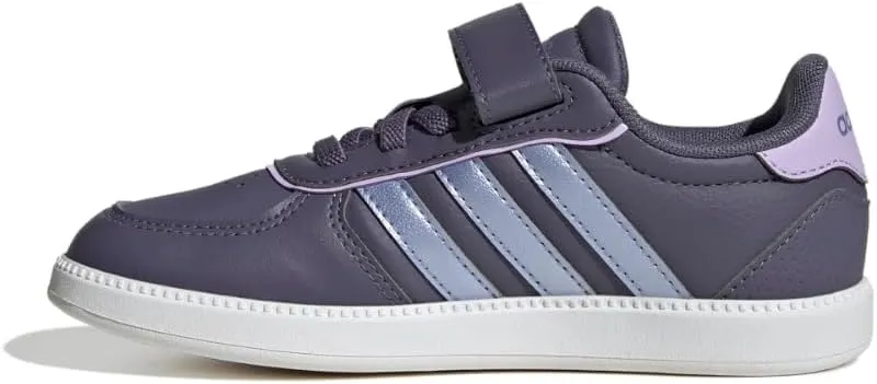 adidas Unisex-Child Breaknet Sleek Elastic Lace & Strap Sneaker