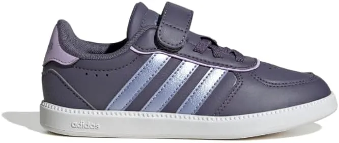 adidas Unisex-Child Breaknet Sleek Elastic Lace & Strap Sneaker