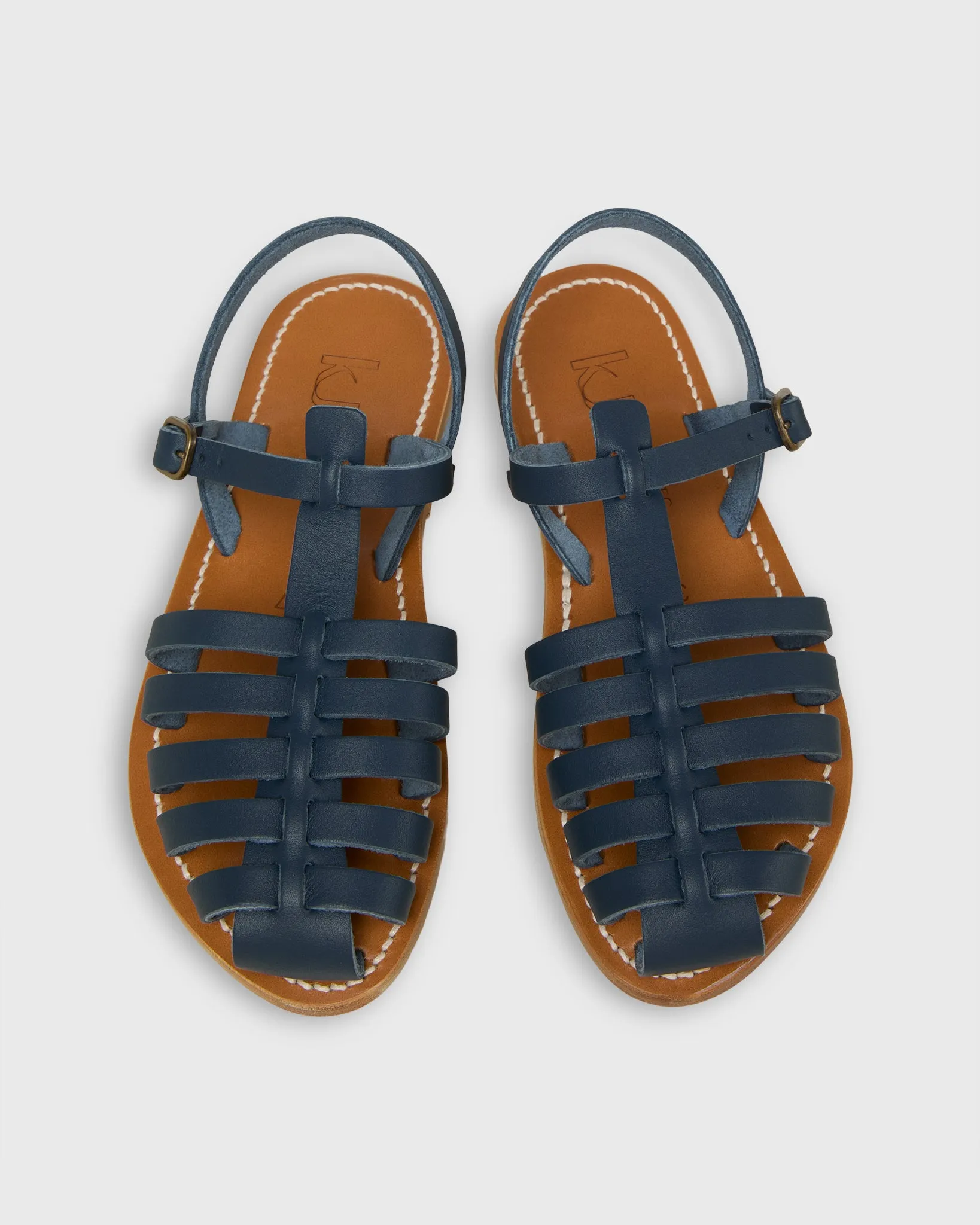 Adrien Sandal in Ocean Leather