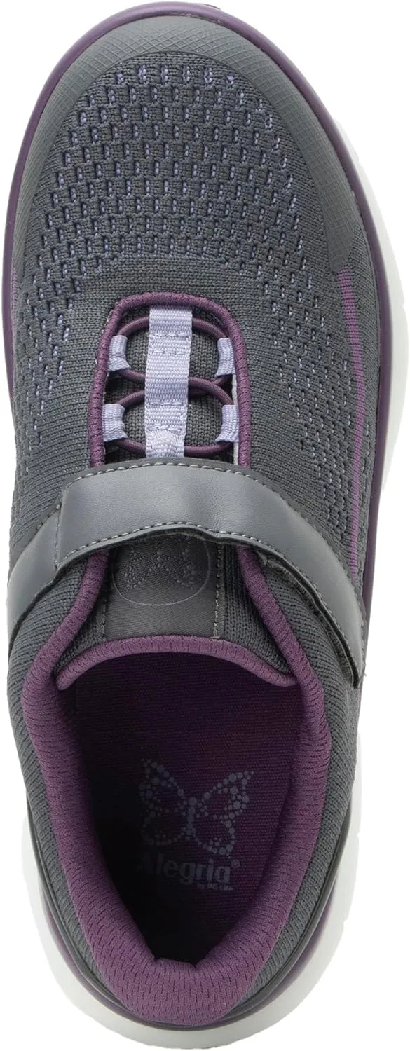 Alegria Women's Breez Rok N Roll Collection Wider Fit Athletic Walking Tennis Shoes