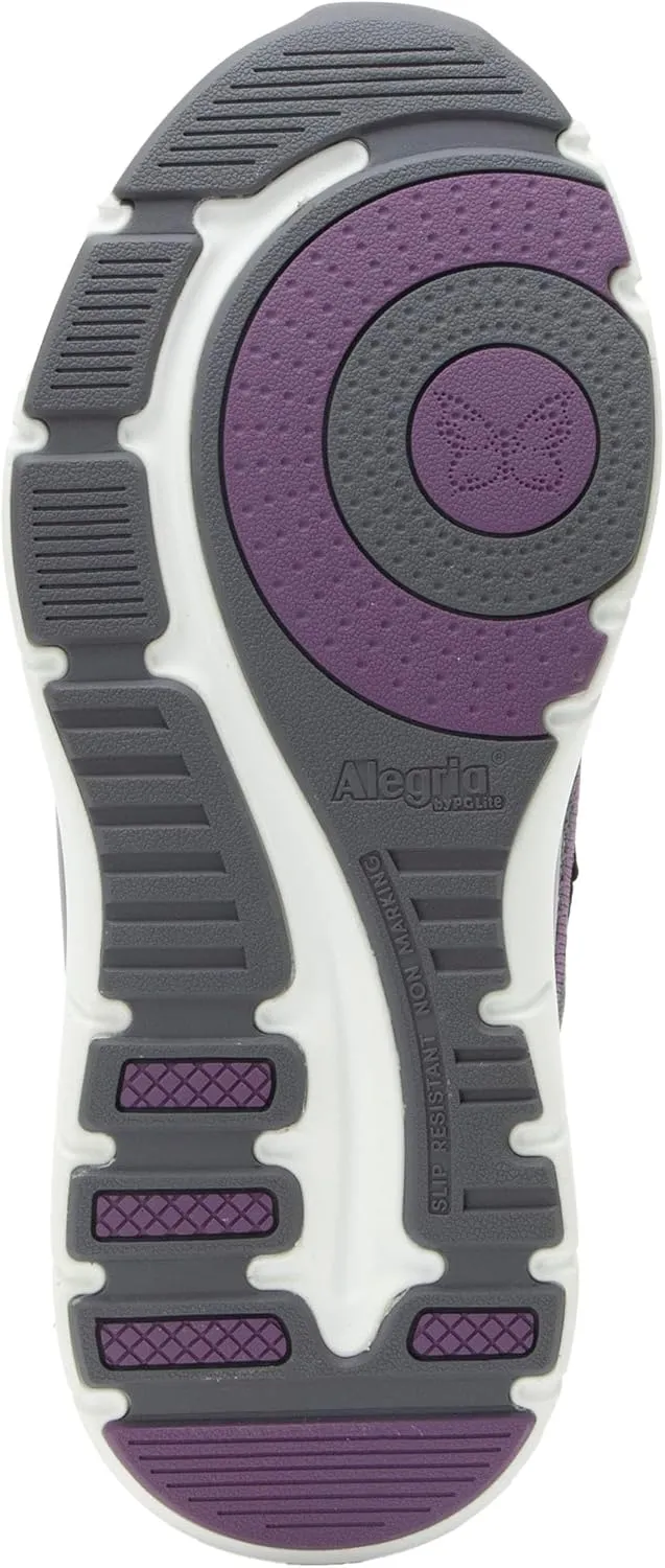 Alegria Women's Breez Rok N Roll Collection Wider Fit Athletic Walking Tennis Shoes