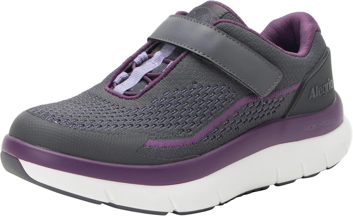 Alegria Women's Breez Rok N Roll Collection Wider Fit Athletic Walking Tennis Shoes