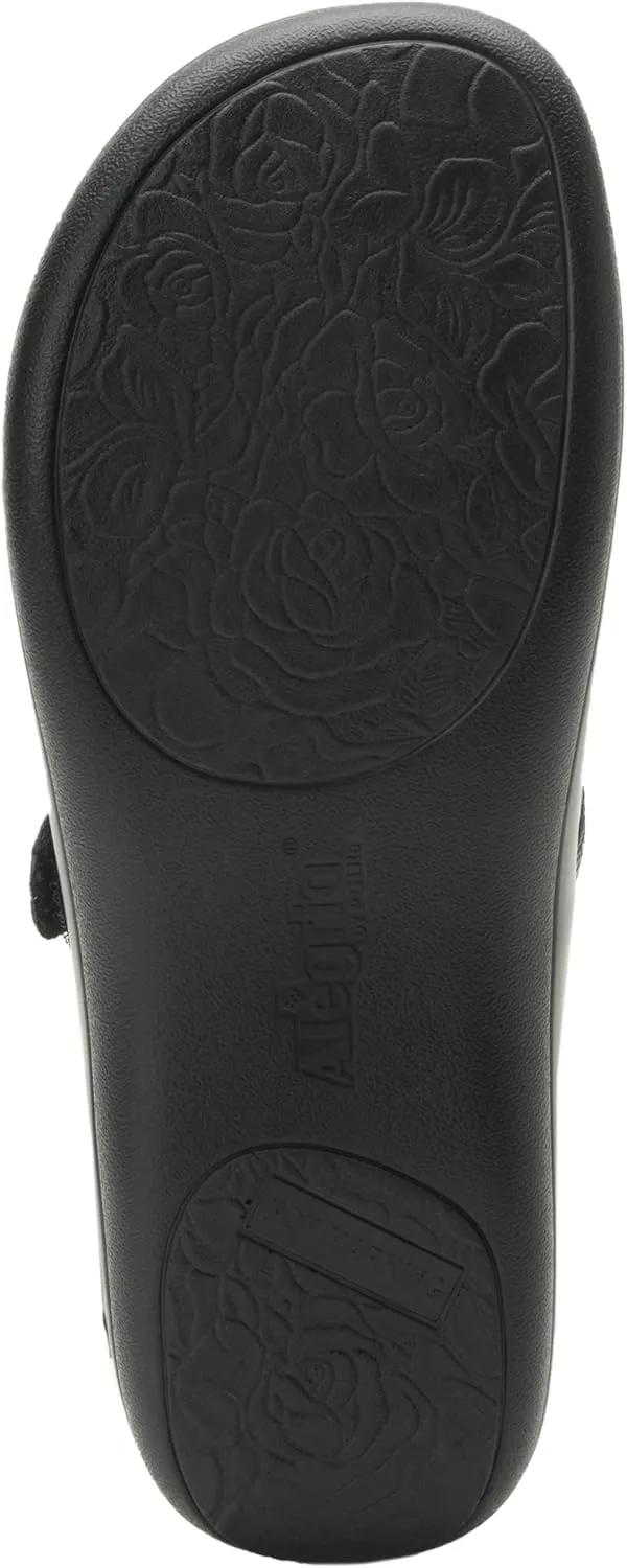 Alegria Women's Kourtney Professional Nursing and Healthcare Adjustable Mary Jane Slip-On Closed Back Clog