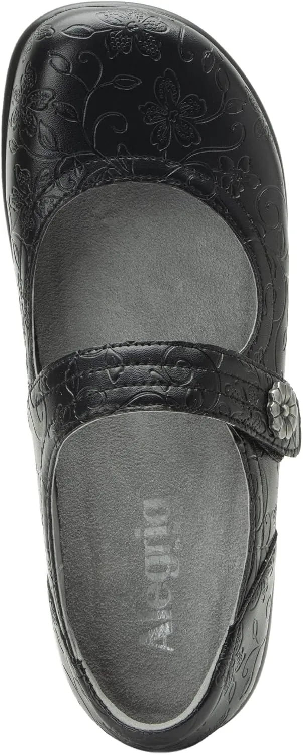 Alegria Women's Kourtney Professional Nursing and Healthcare Adjustable Mary Jane Slip-On Closed Back Clog