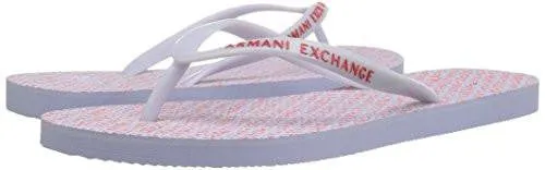 All Over Logo Flip Flop Lt Blue 7 M Us