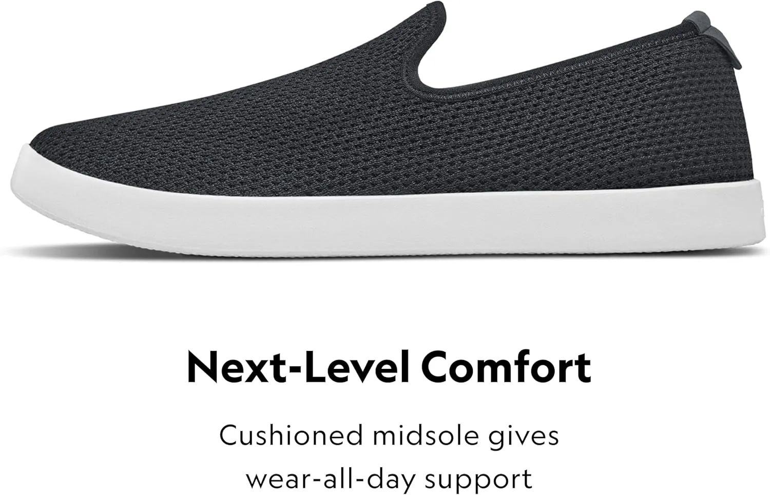 Allbirds Men’s Tree Loungers Everyday Slip-On Sneakers, Machine Washable Shoe Made with Natural Materials