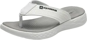 Alpine Swiss Katie Womens Flip Flops | Comfortable Outdoor Walking Thong Sandals | Flip Flops for Womens Everyday Wear | Anti-Slip Shock-Absorbing Sole Cushioned Footbed | Water-Resistant Beach Shoes