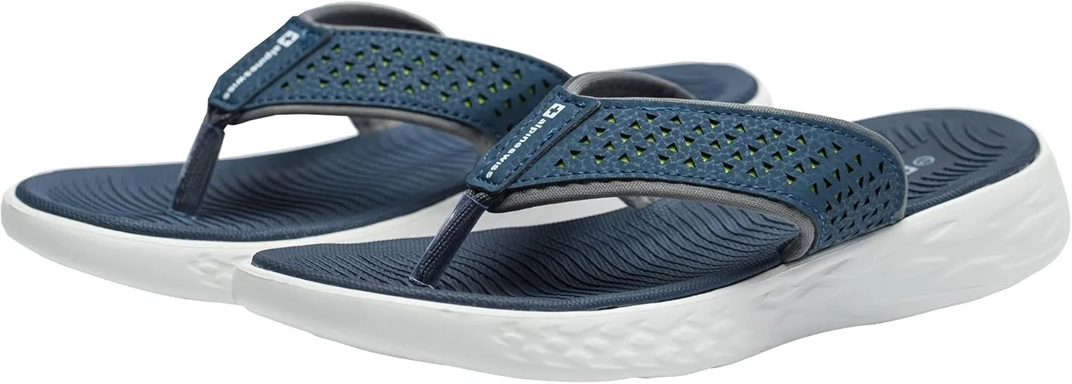 Alpine Swiss Miley Flip Flops for Women | Comfortable Outdoor Walking Thong Sandals | Lightweight, Stylish & Durable | Water-Resistant EVA Foam for Everyday Wear | Anti-slip outsole