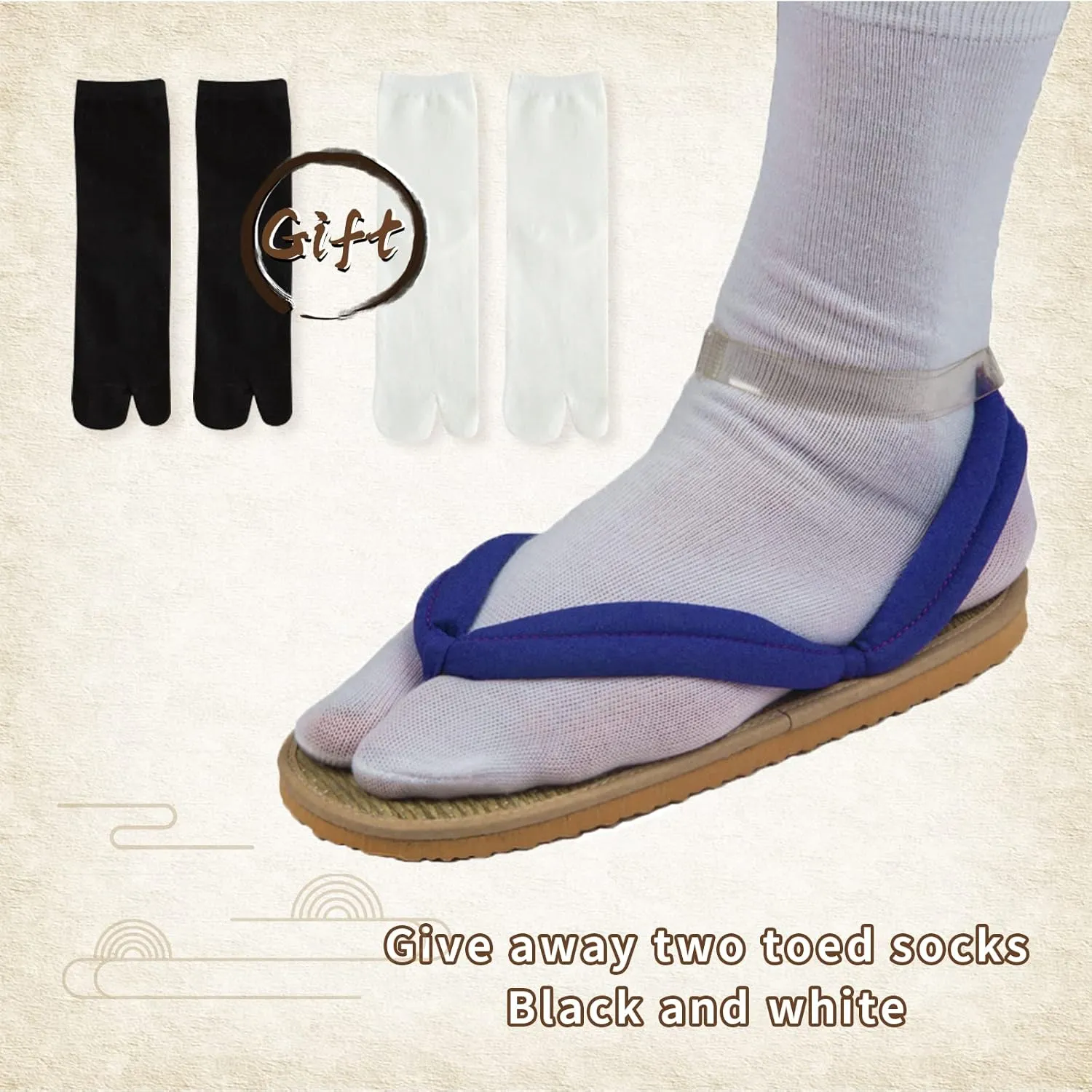 Anime Unisex Cosplay Clog Shoes Japanese Cosplay Prop Oshitari