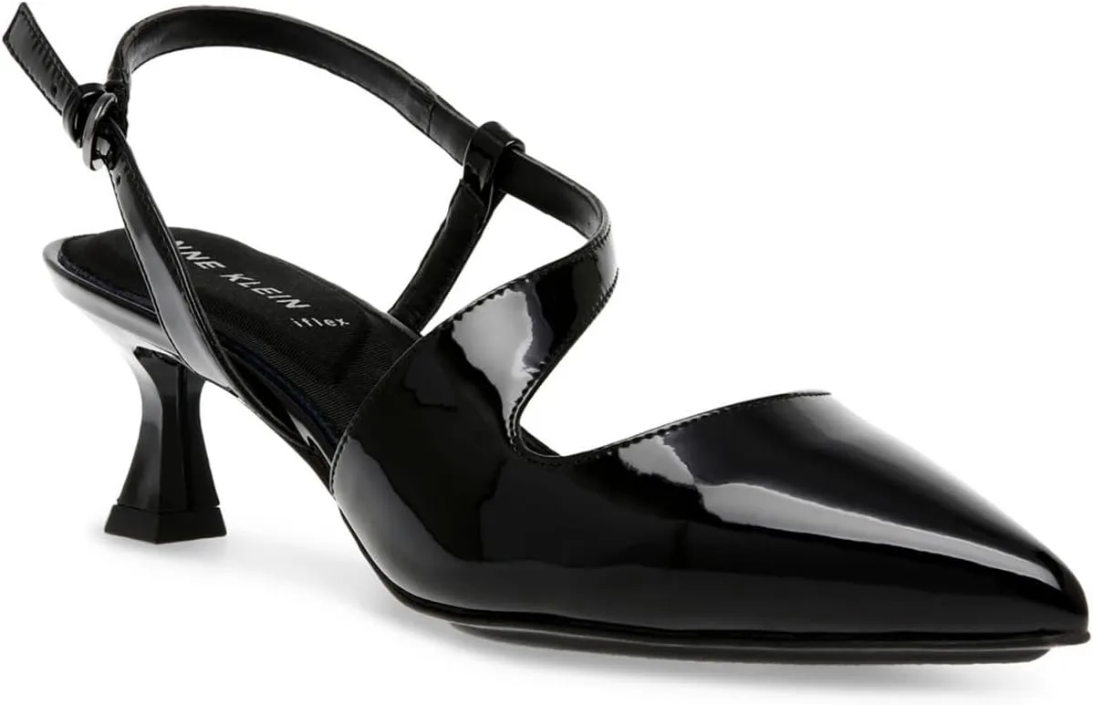 Anne Klein Womens Pointed Toe Dressy Kitten Heels