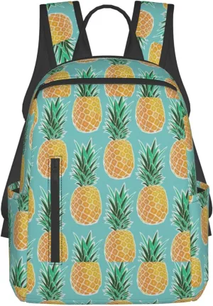 Anti theft laptop backpack travel backpacks bookbag for women & men college backpack (for Hawaiian Tropical Pineapple)