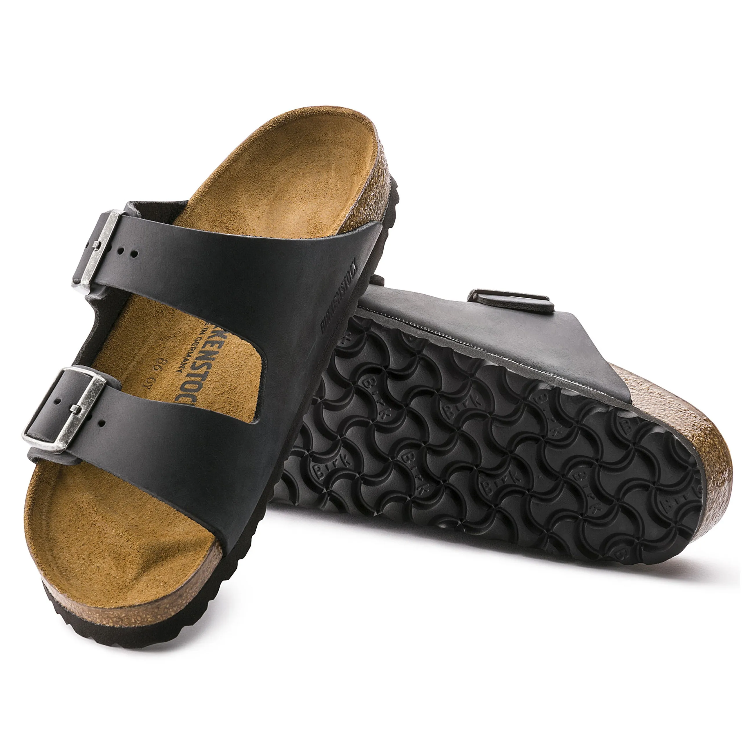 Arizona Black Oiled Leather