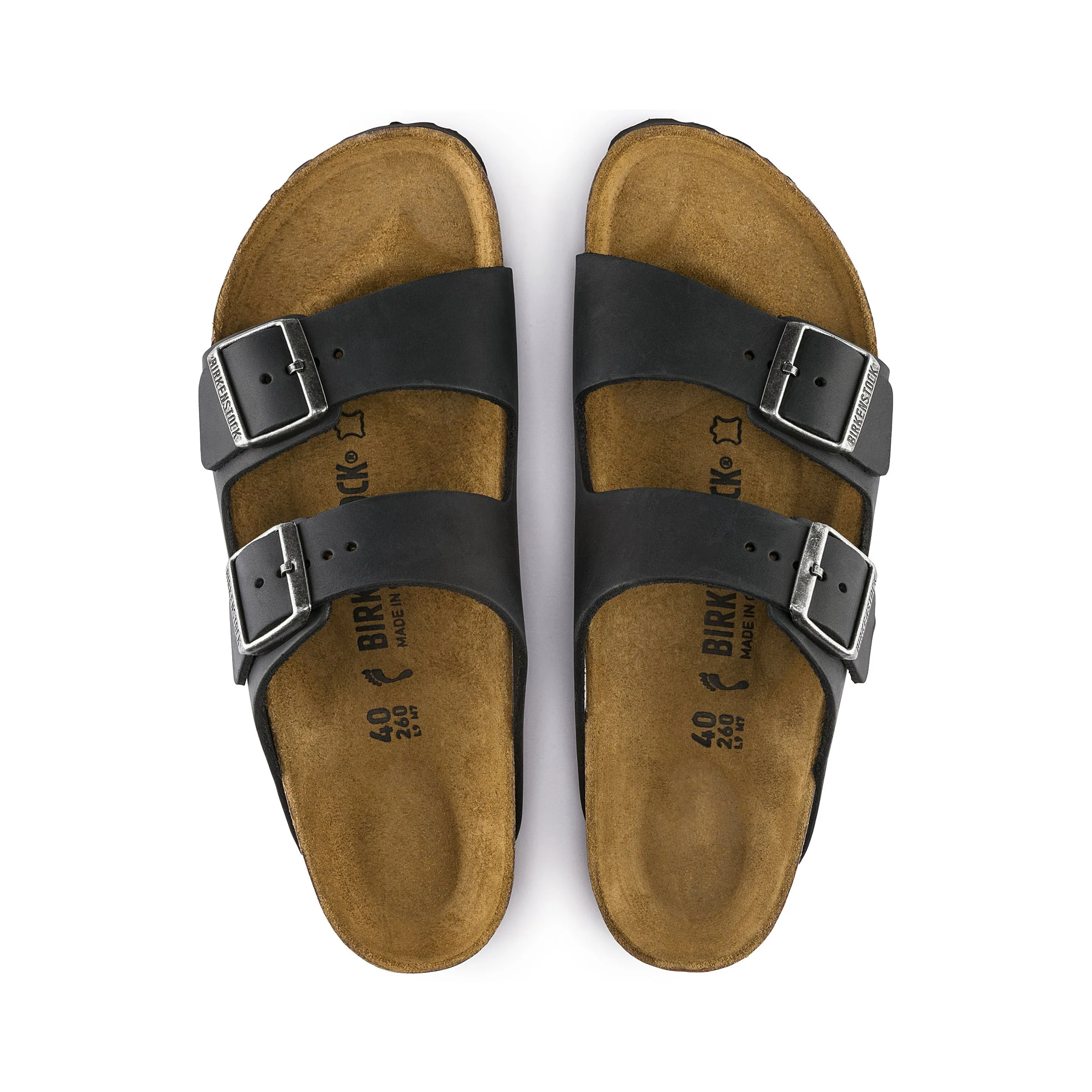 Arizona Black Oiled Leather