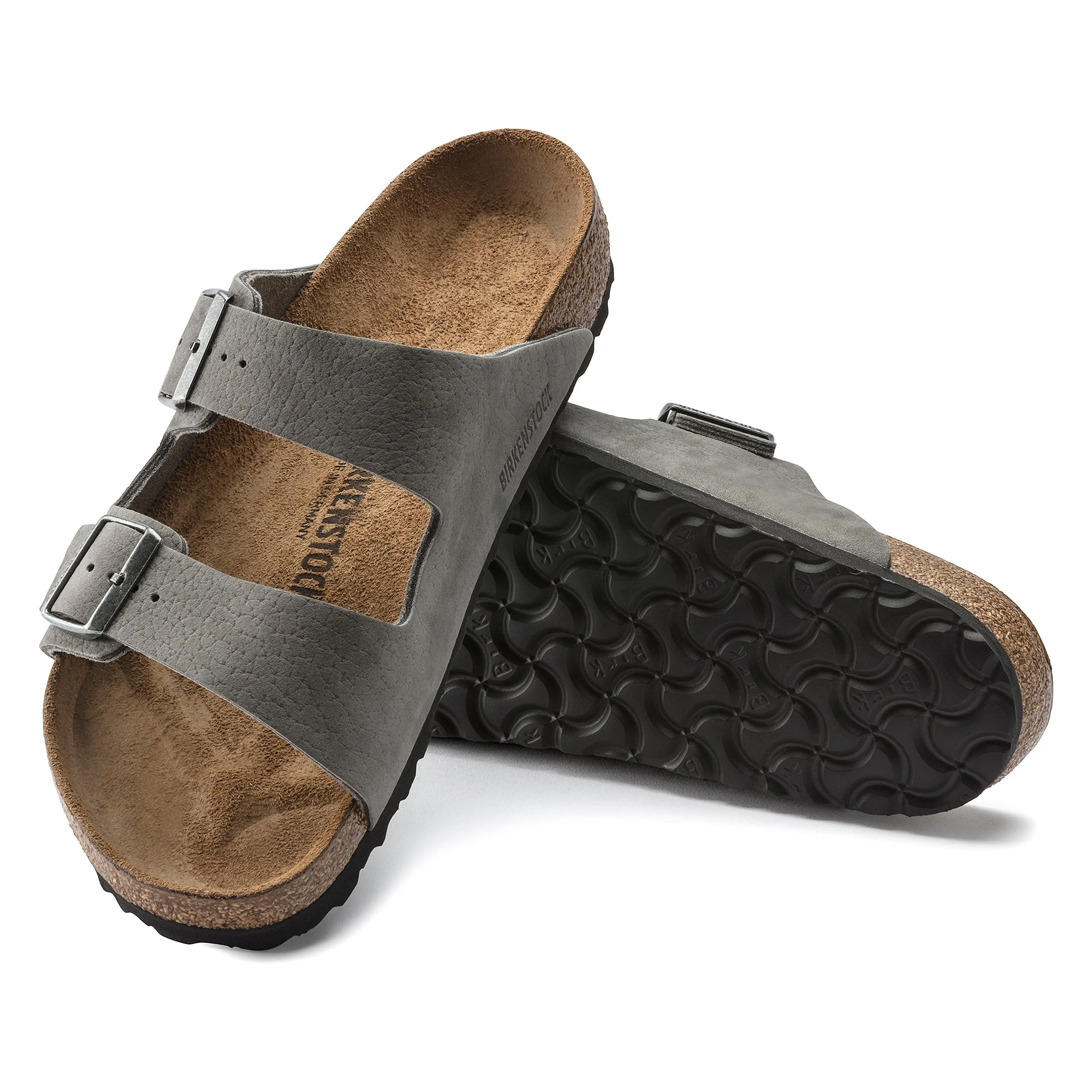 Arizona Desert Buck Whale Grey Nubuck Leather
