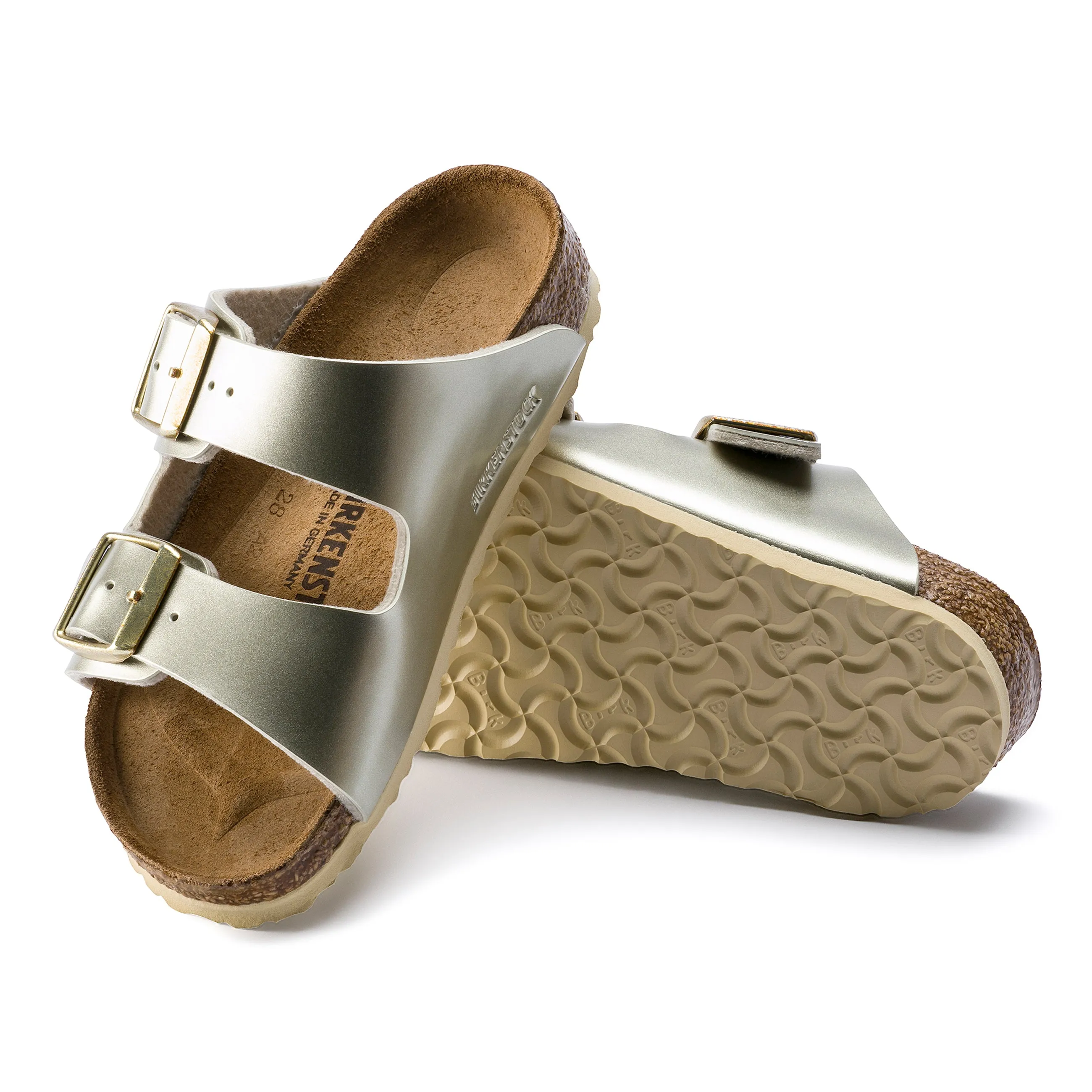 Arizona Kids Metallic Gold Birko-Flor
