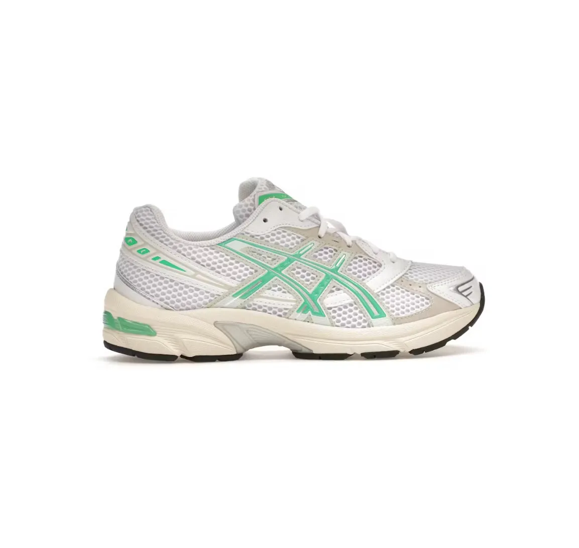 Asics Gel-1130 White Malachite Green Off White Midsole (Women’s)