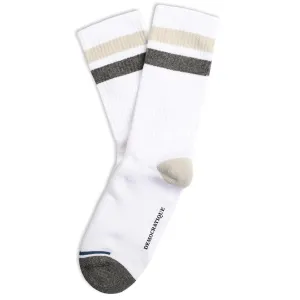 Athletique Classique Stripes Socks (Clear White   Soft Grey   Stone   Benzin)