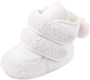Baby Boy Shoes Girls and Boys Warm Shoes Soft Booties Comfortable Boots Infant Toddler Warming Home Shoes Snow Boots