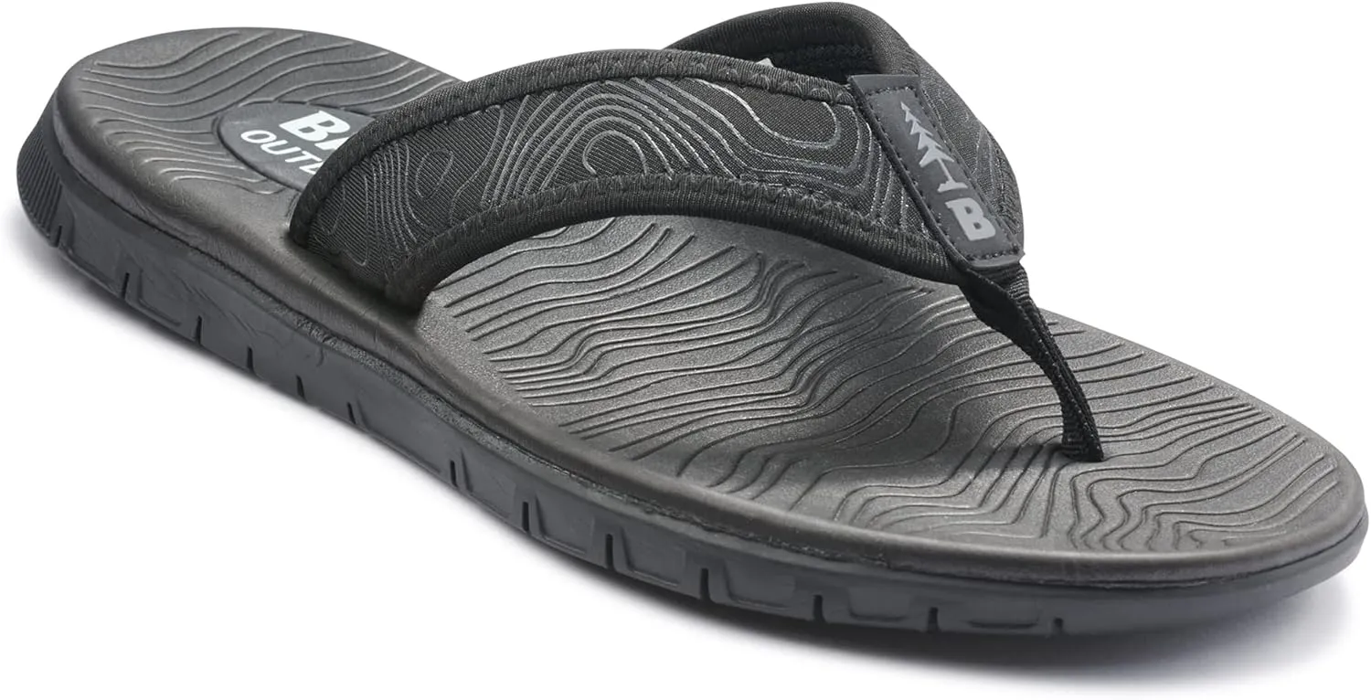 BASS OUTDOOR Men's Topo Thong Sandal Boat Shoe