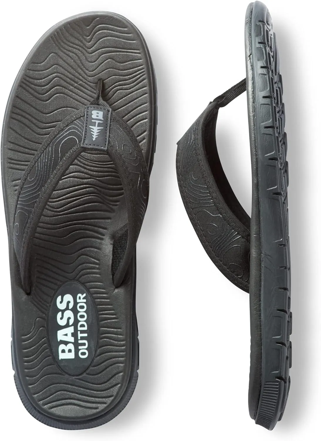 BASS OUTDOOR Men's Topo Thong Sandal Boat Shoe