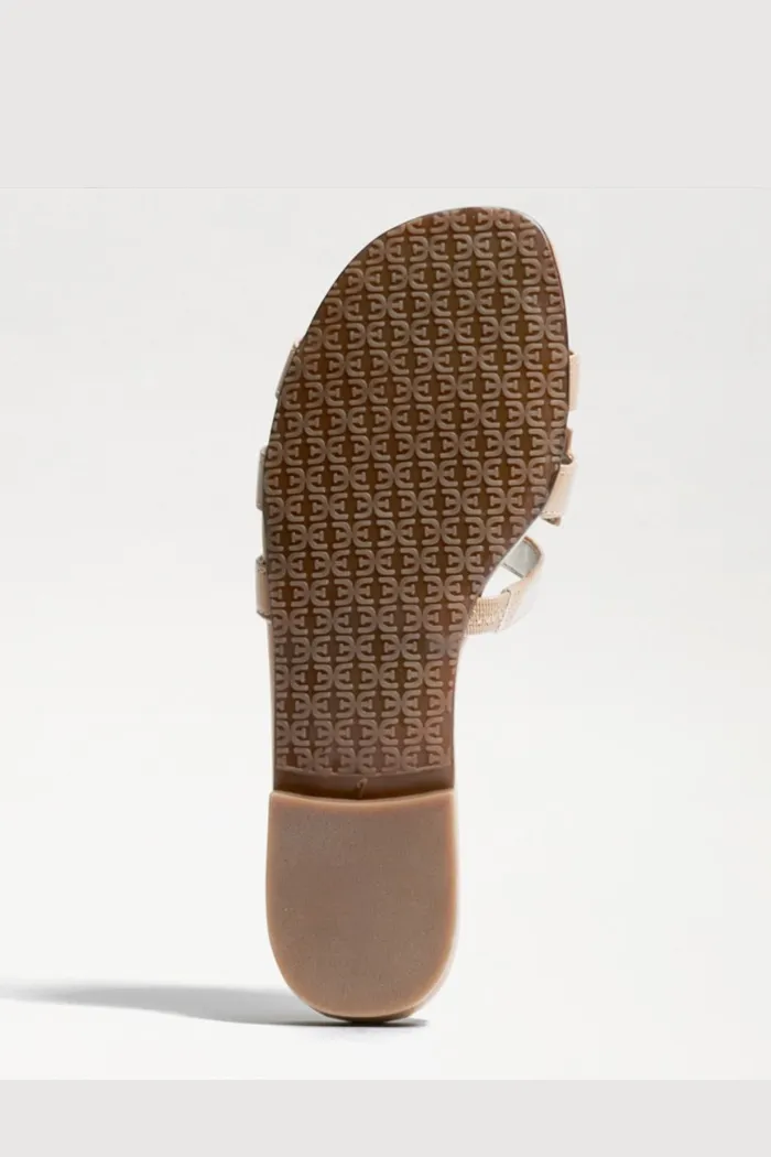 Bay Slide Sandal - Almond Patent
