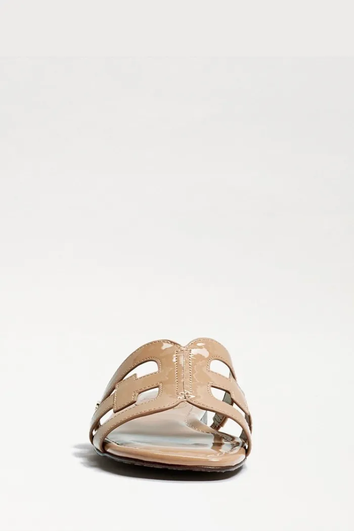 Bay Slide Sandal - Almond Patent