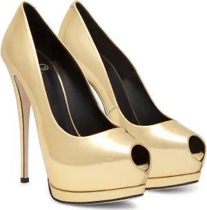 bbruriy Fashion Slip-On High Heeled Platform Pumps Stiletto Court Dressy Party Wedding Shoes 5.9" Heels for Unisex Women Men Plus Size 34-46
