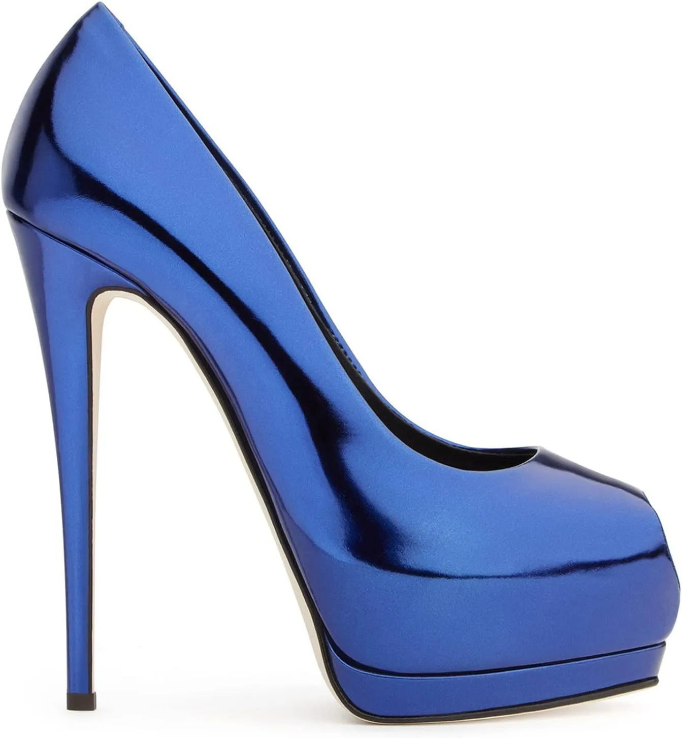 bbruriy Fashion Slip-On High Heeled Platform Pumps Stiletto Court Dressy Party Wedding Shoes 5.9" Heels for Unisex Women Men Plus Size 34-46