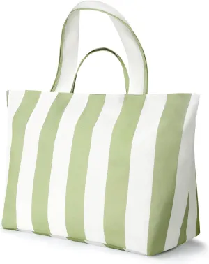 Beach Bags For Women - Large Beach Bags with Zipper Waterproof Sandproof Swim Pool Beach Bag