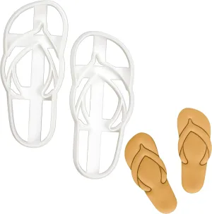 Beach Flip Flops cookie cutter - Bakerlogy