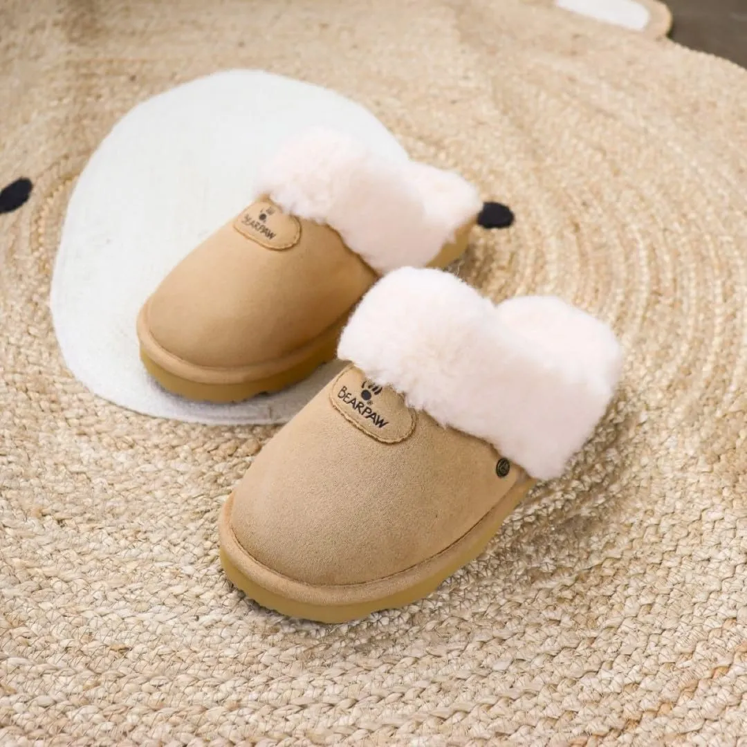BEARPAW Women's Effie Vegan Slipper | Comfortable & Light-Weight Slippers