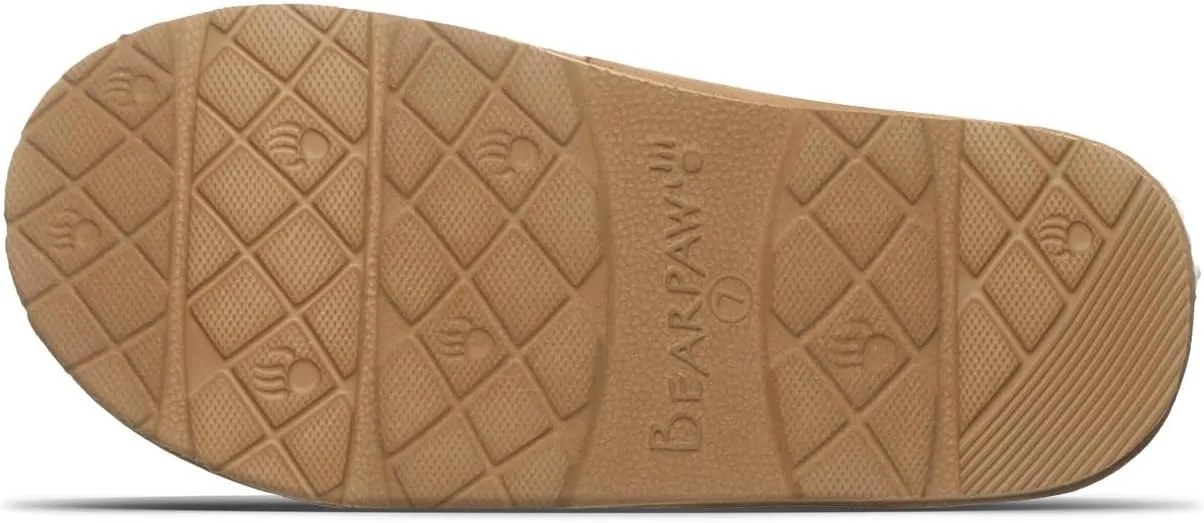 BEARPAW Women's Effie Vegan Slipper | Comfortable & Light-Weight Slippers