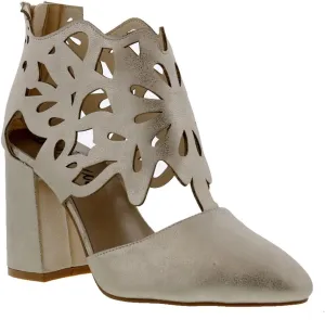 Bellini Cleo Women's Pointed Toe Laser Cut Bootie