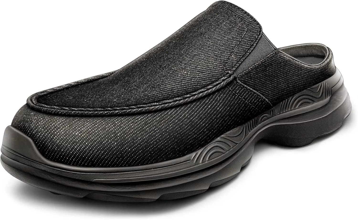 Bigant Men Slip-on Mules, Unisex Slippers Clogs Garden Shoes with Breathable Upper Supportive Sole