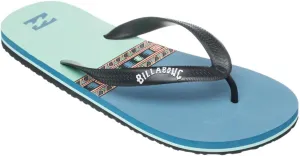 BILLABONG Men's Flip-Flop Sandal, Ocean Wave, 10