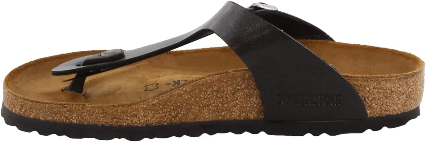 Birkenstock Women's Birko-Flor Gizeh Silver Bflor