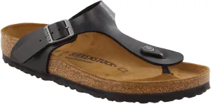 Birkenstock Women's Birko-Flor Gizeh Silver Bflor