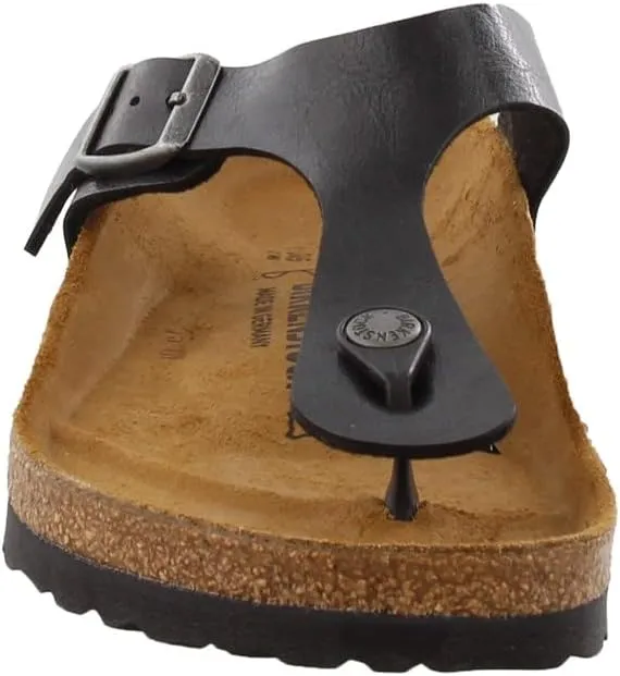 Birkenstock Women's Birko-Flor Gizeh Silver Bflor