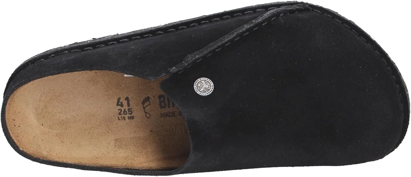 Birkenstock Women's Clogs Boston SFB Iron Oil LTR N, 36 EU Schmal