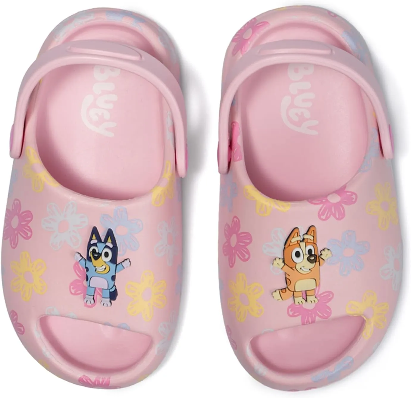 Bluey and Bingo Girls Flower Clog