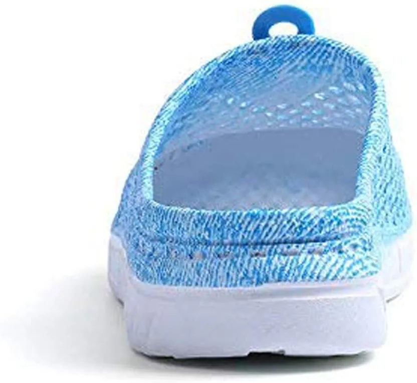 BODON Womens Summer Breathable Mesh Slippers Lightweight Mesh Clog Quick Drying Garden Shoes Footwear Anti-Slip Shoes